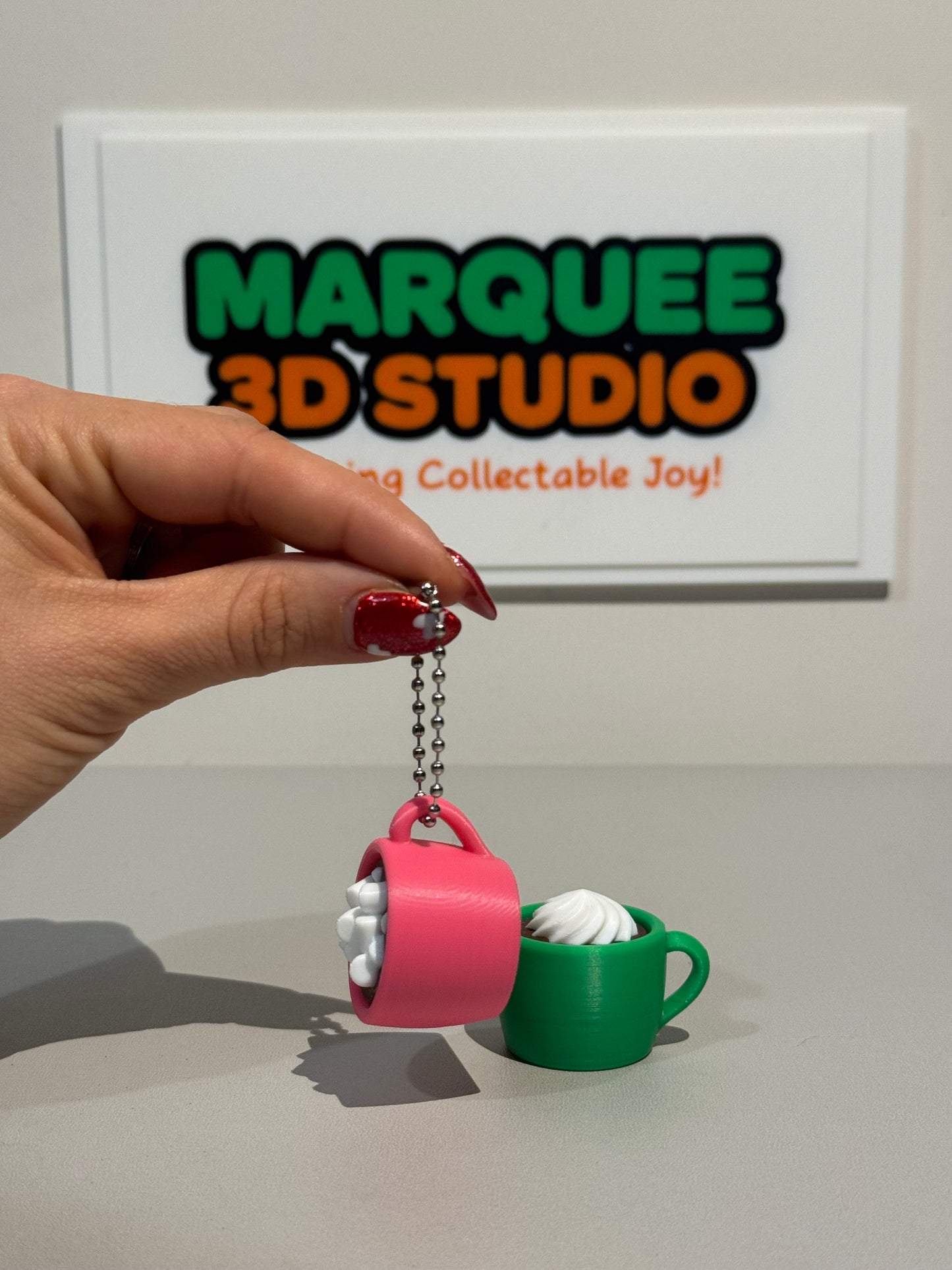 Warm CUPPA Keychain