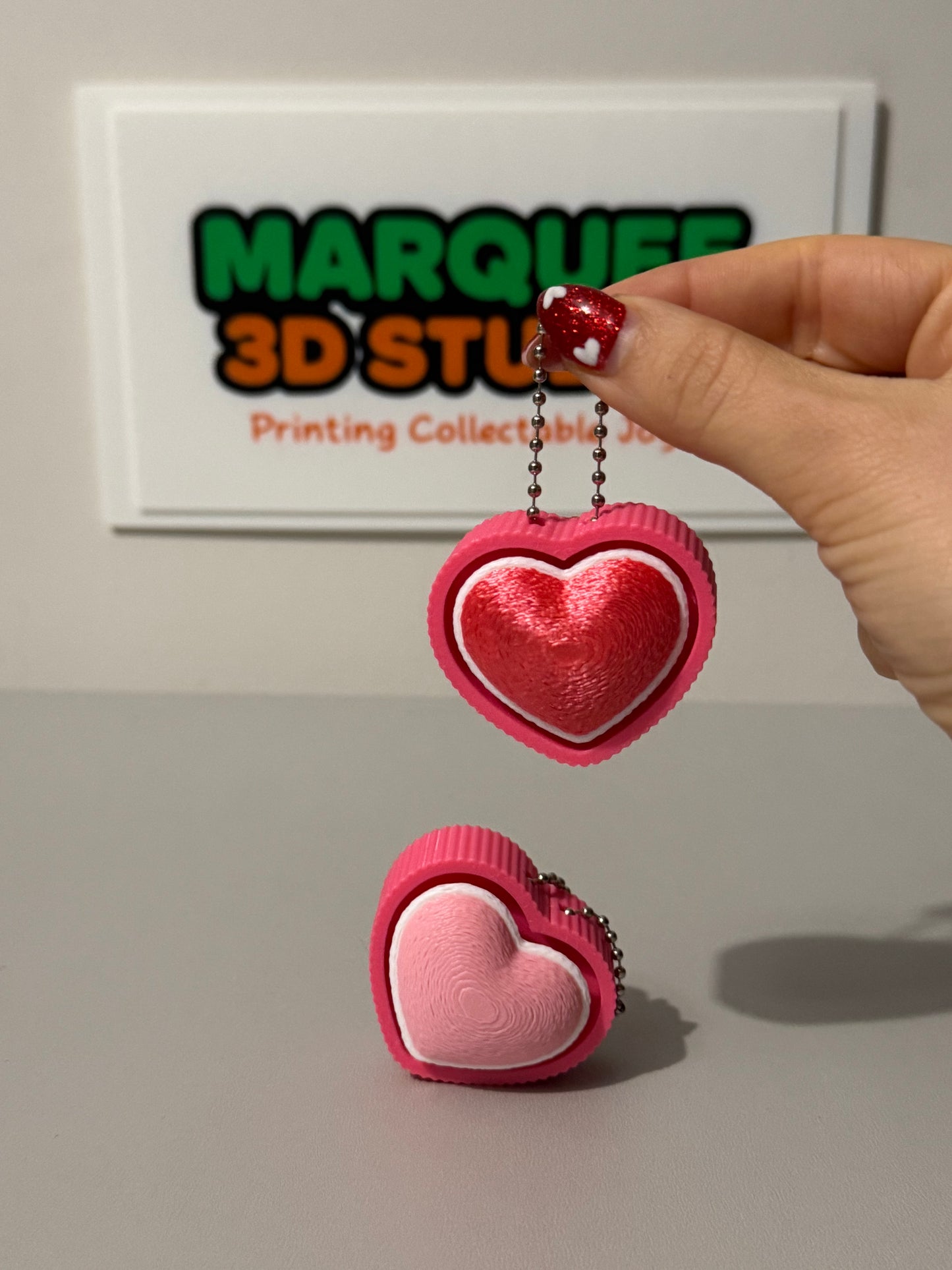 Love HEART Keychain