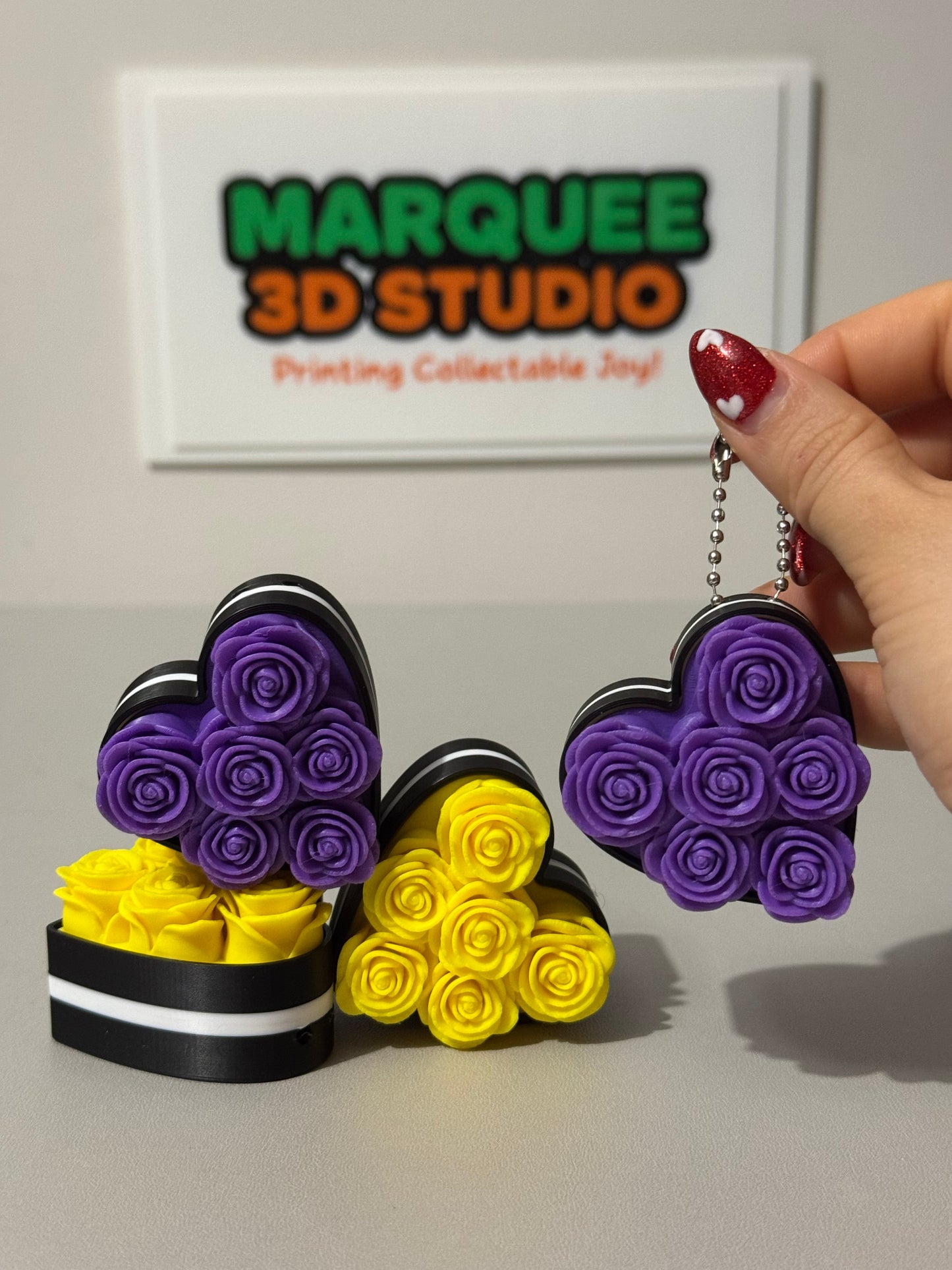 Flower BOUQUET Keychain