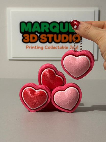 Love HEART Keychain