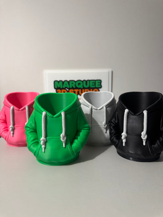 Hoddie Can Holder - CEMENT DRAWSTRING