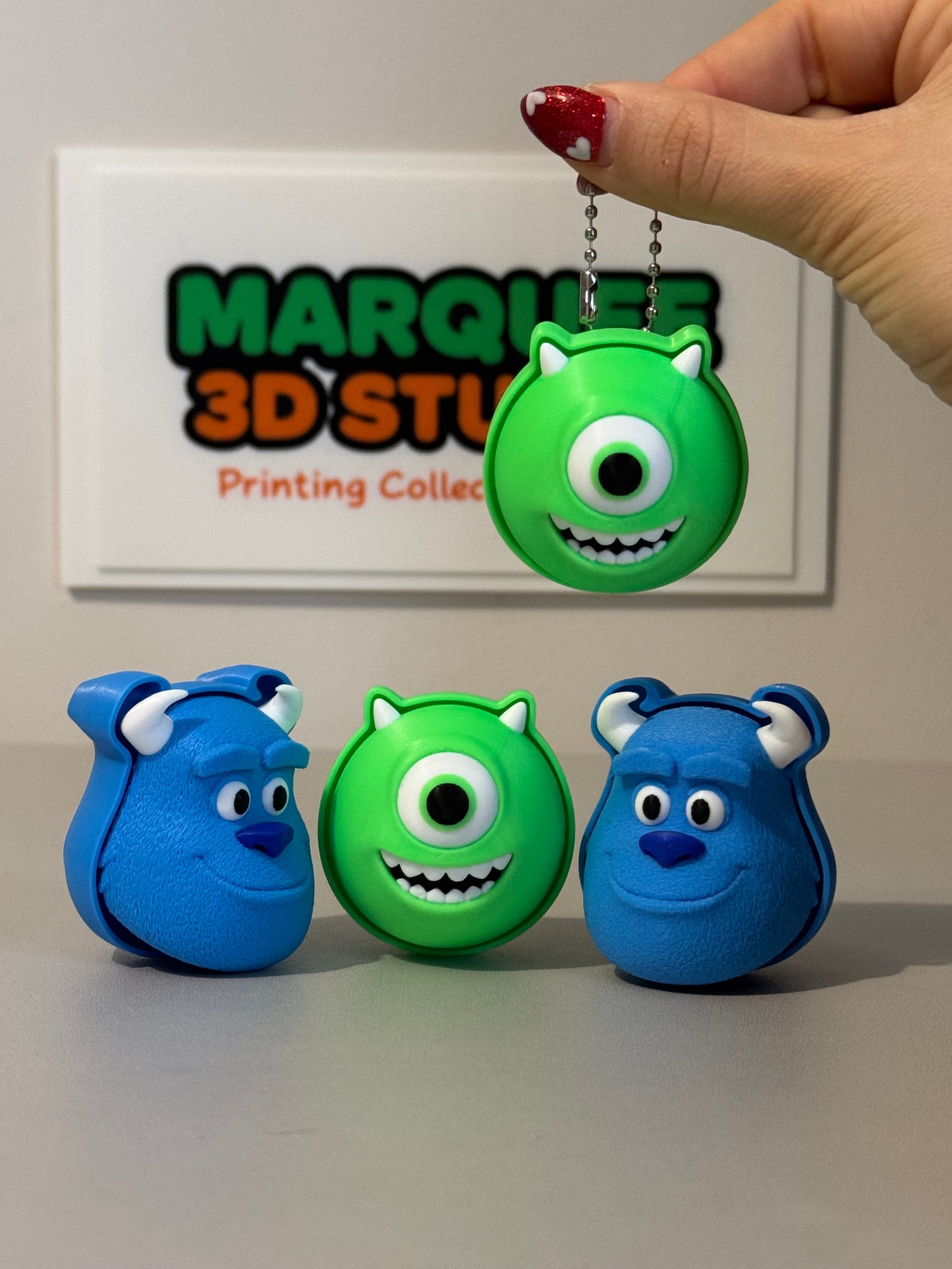 Boo-tiful MONSTER Keychain