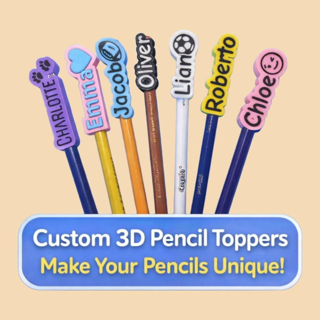 Custom Pencil TOPPER